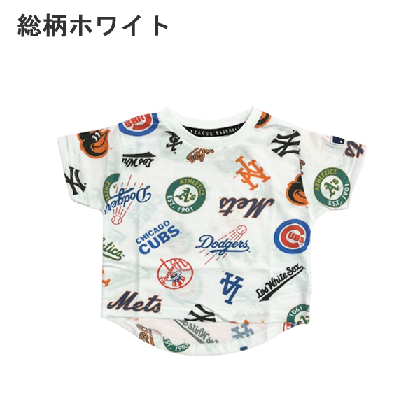 楽天市場】MLB Tシャツ 公式 半袖 春 夏 天竺 子供 服 男の子