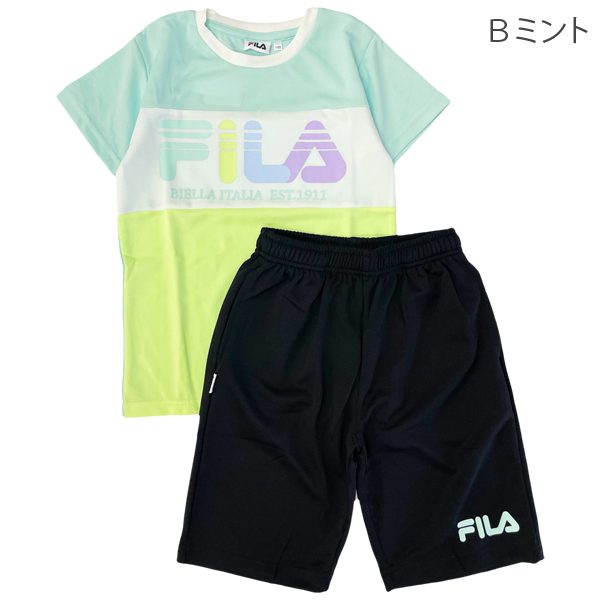 フィラ メッシュ 吸水速乾 上下セット Ｔシャツ ハーフパンツ キッズ 女の子 子供服 半袖Ｔシャツ トップス パンツ ポリエステル ●｜naturalstyle-yh｜04