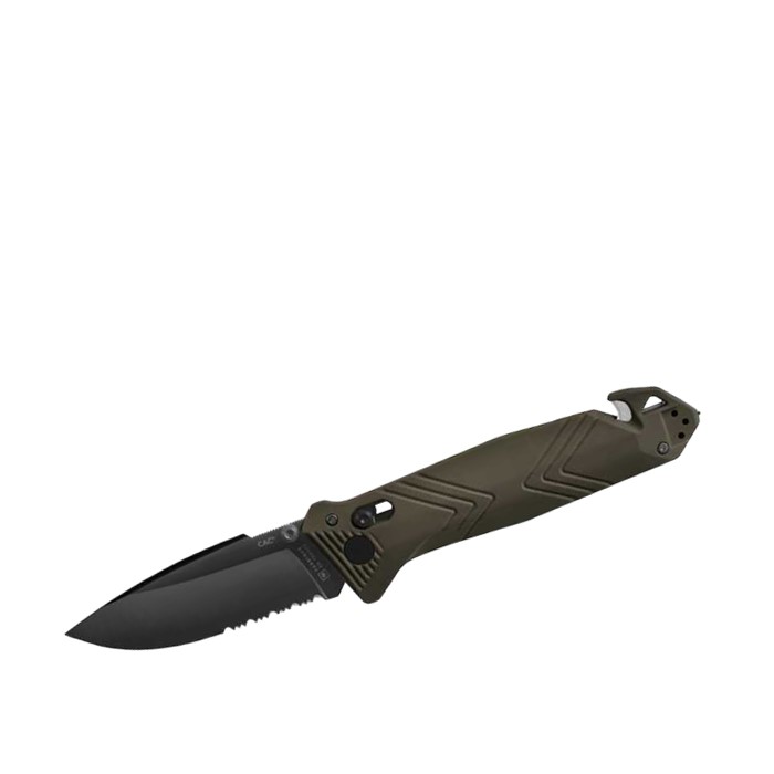 TB OUTDOOR TBアウトドア C.A.C. セレーションブレード コルク抜き付