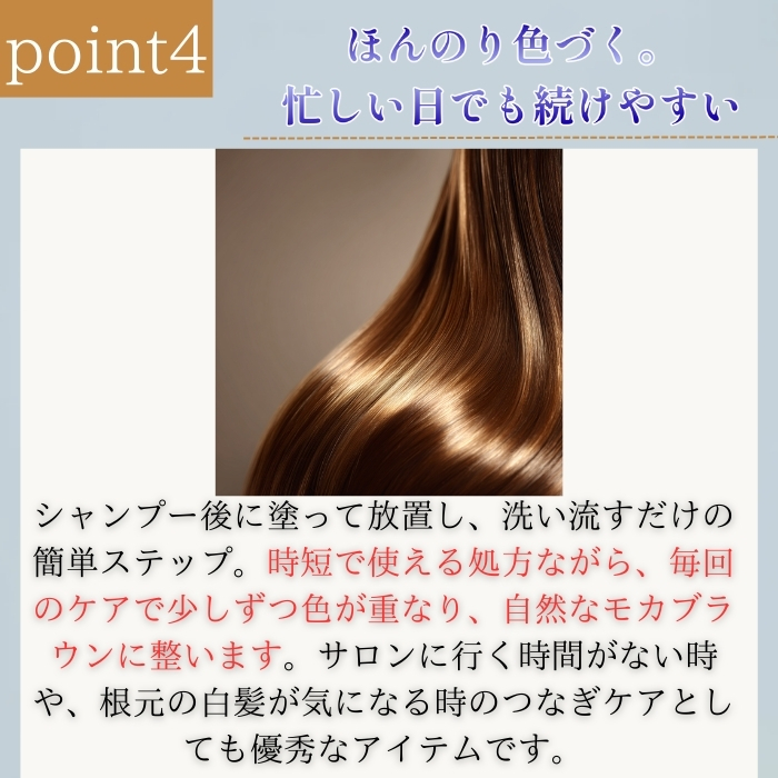 LPLP ルプルプ ヘアカラートリートメント モカブラウン 200g ×3個