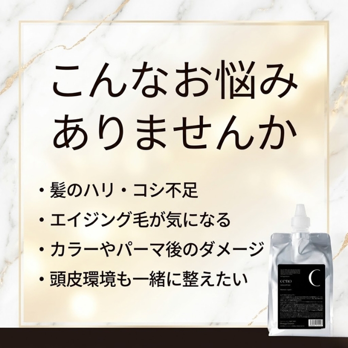 オレンジコスメ セノ ヘマチンシャンプー HR 1000ml ×2個セット 詰替え