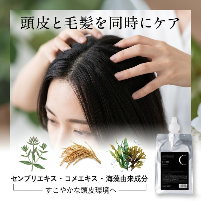 オレンジコスメ セノ ヘマチンシャンプー HR 1000ml ×2個セット 詰替え