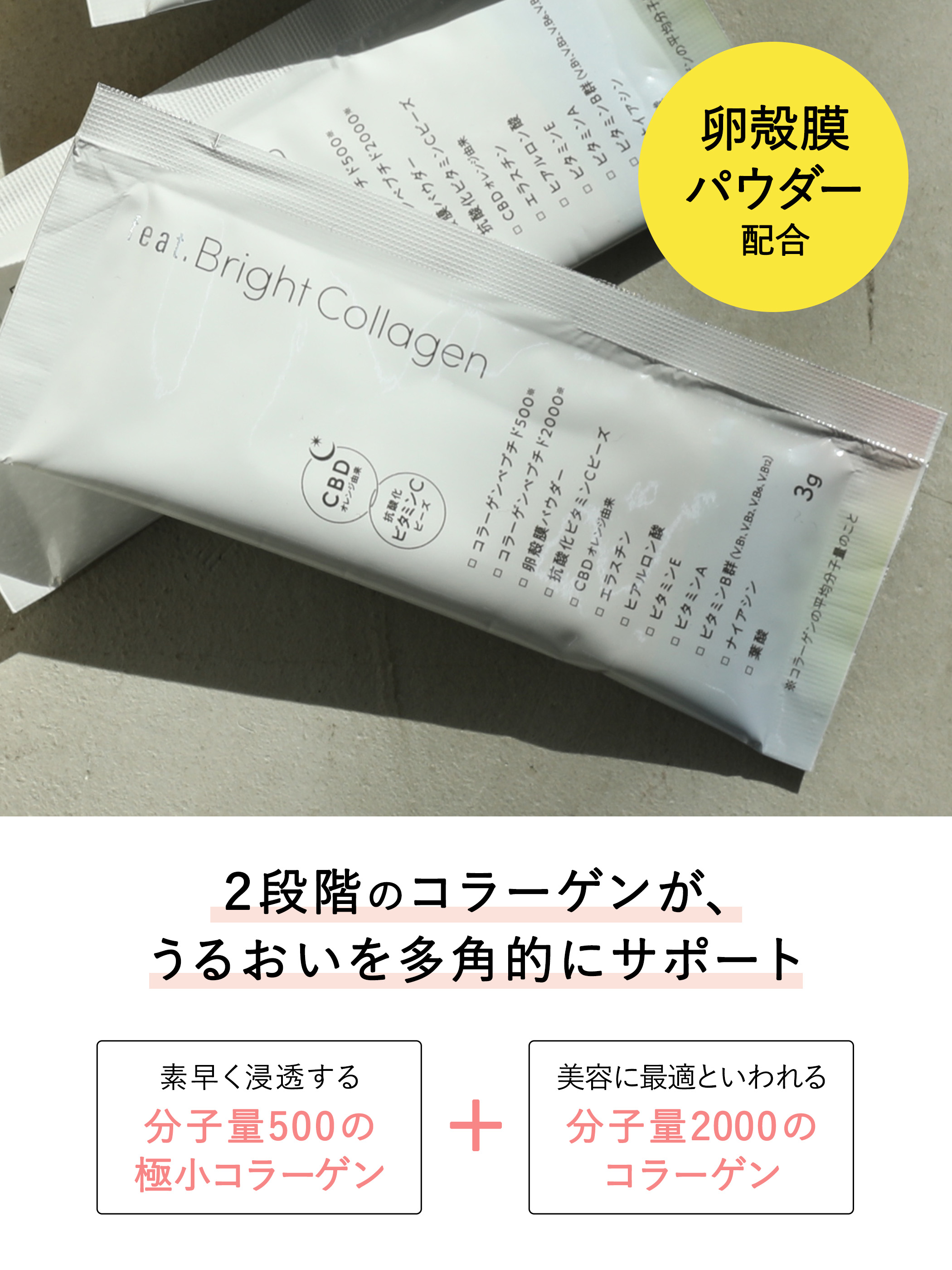 サプリメント フィート ブライト コラーゲン【栄養機能食品