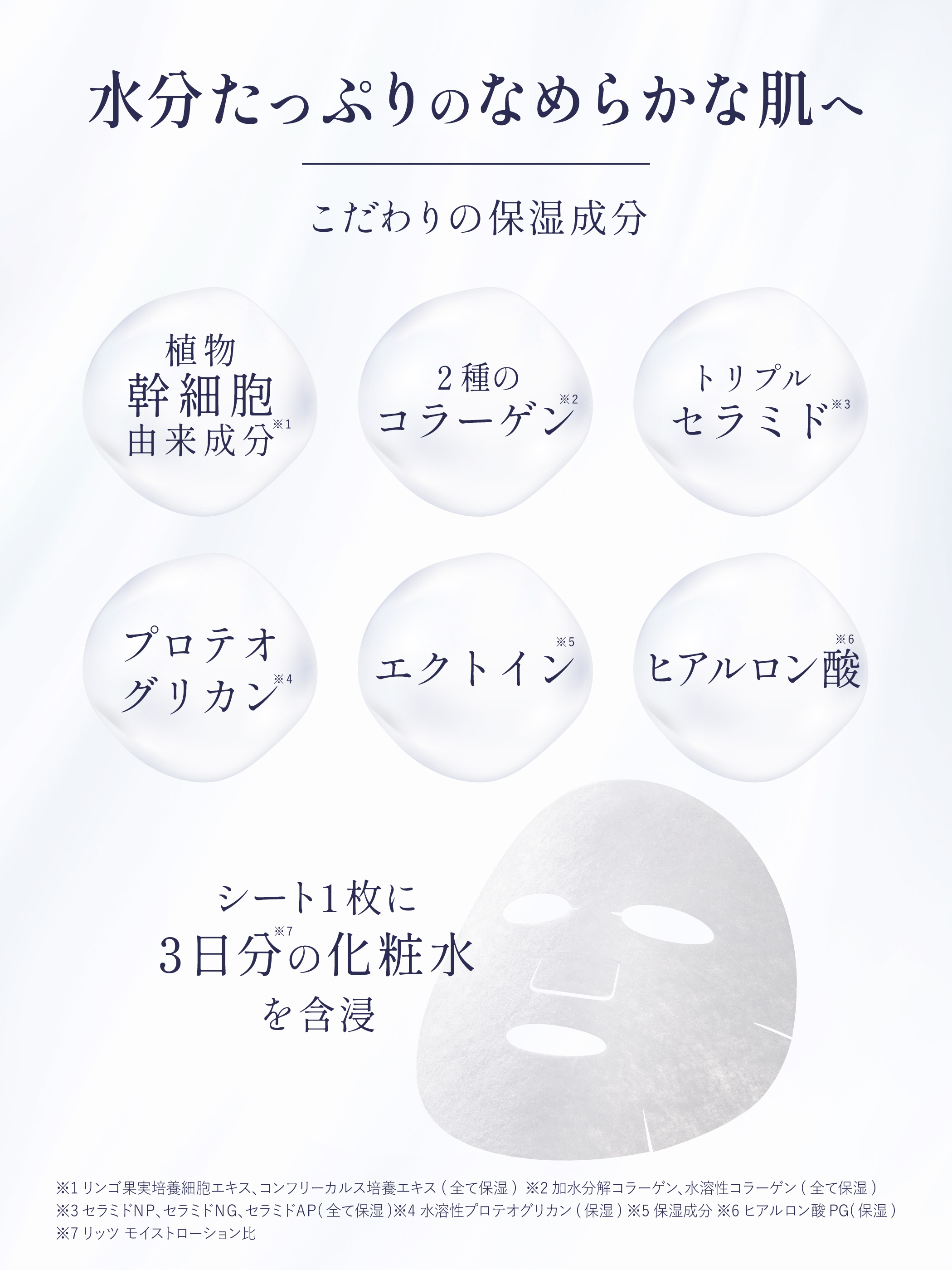 LITS フェイスマスク パック リッツ モイスト パーフェクト