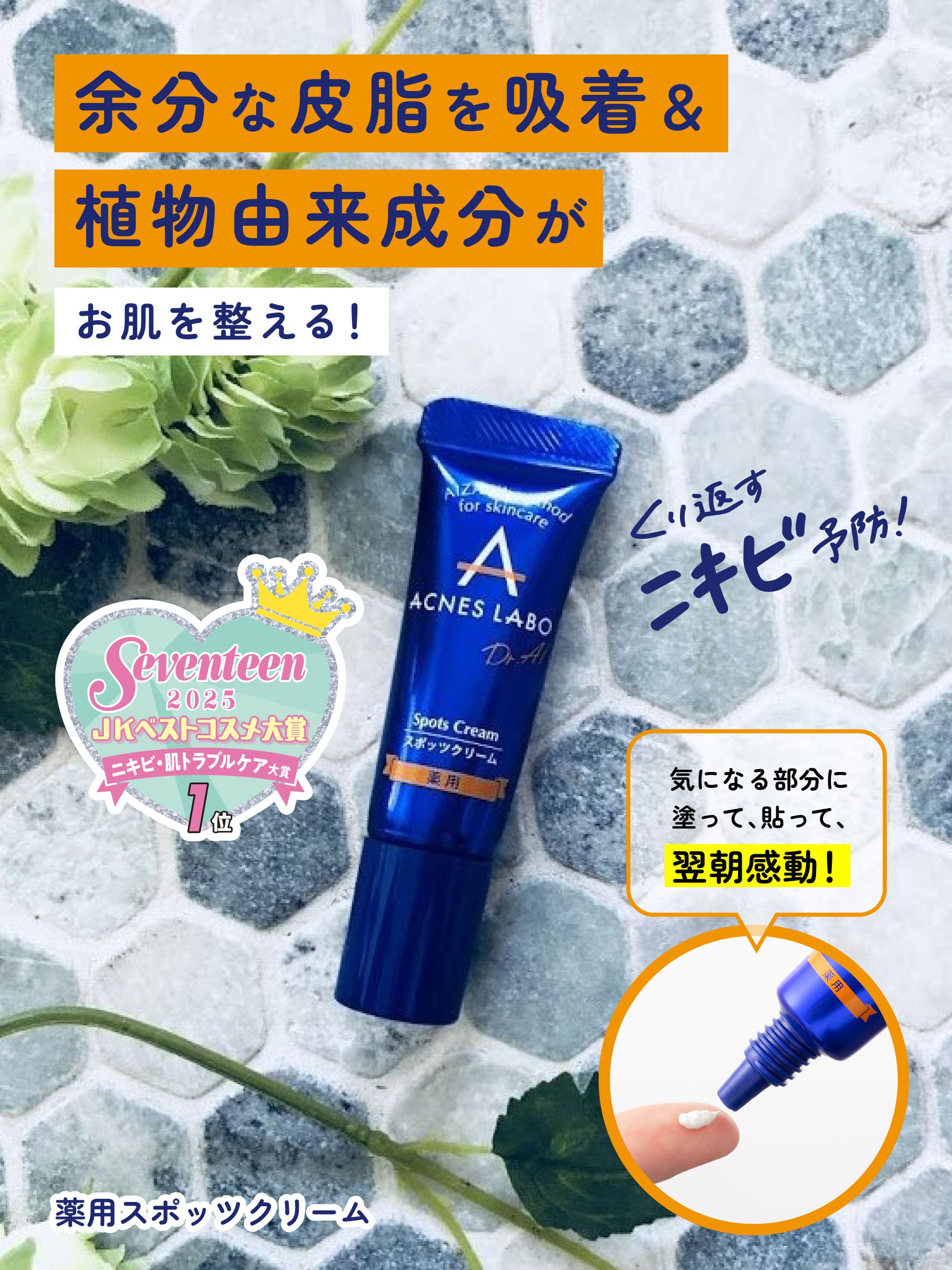 ACNES LABO（アクネスラボ） スキンケアクリーム 薬用 ニキビ 専用
