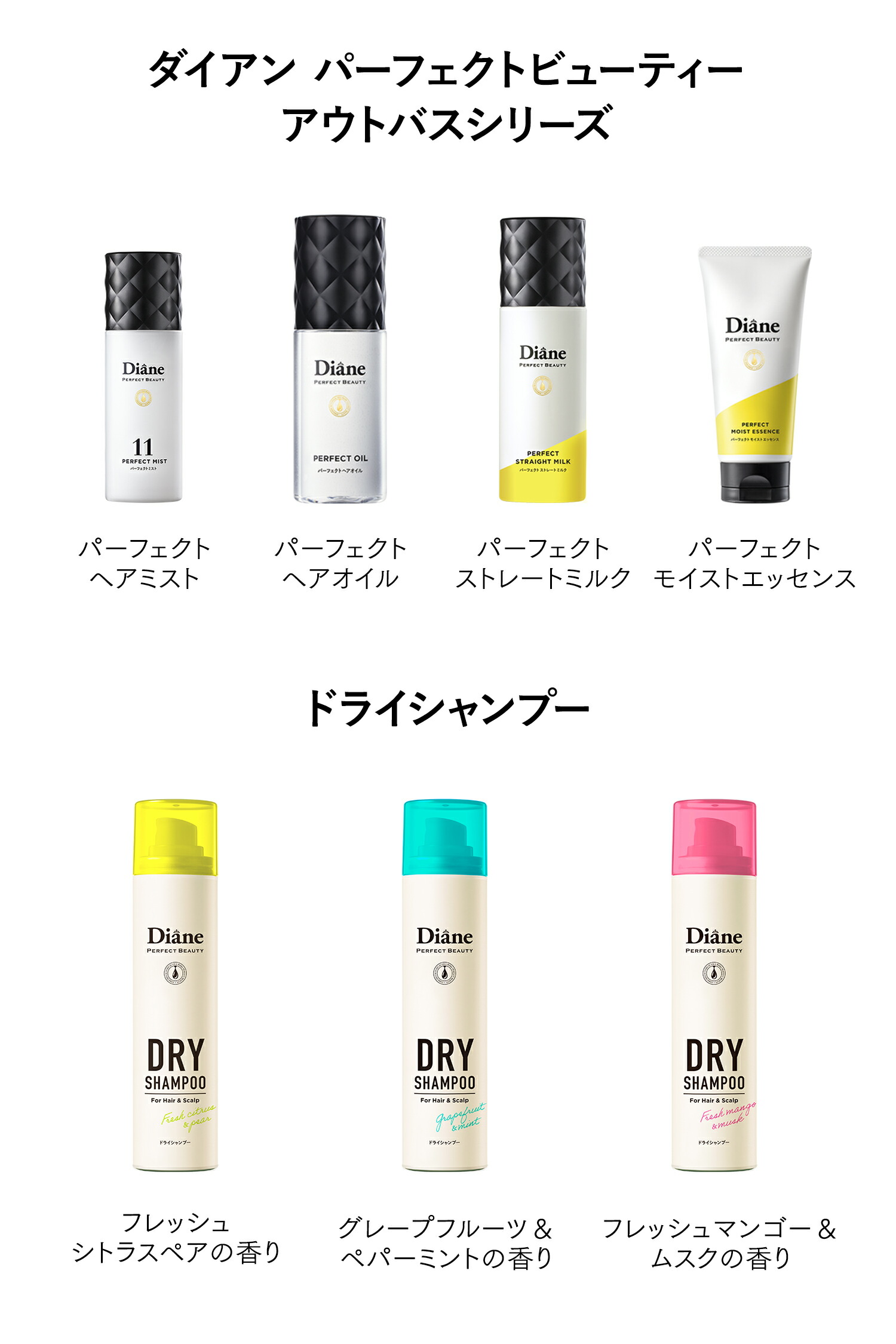 ダイアン パーフェクトビューティー ヘアオイルミスト - トリートメント