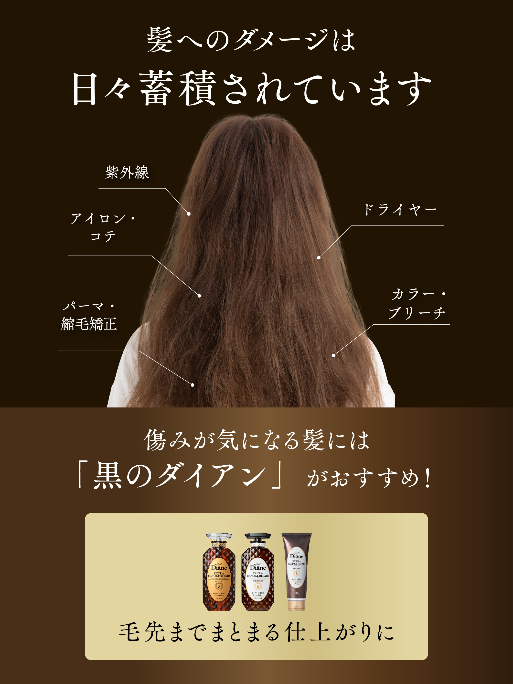 モイストダイアン トリートメント ダイアン パーフェクトビューティ