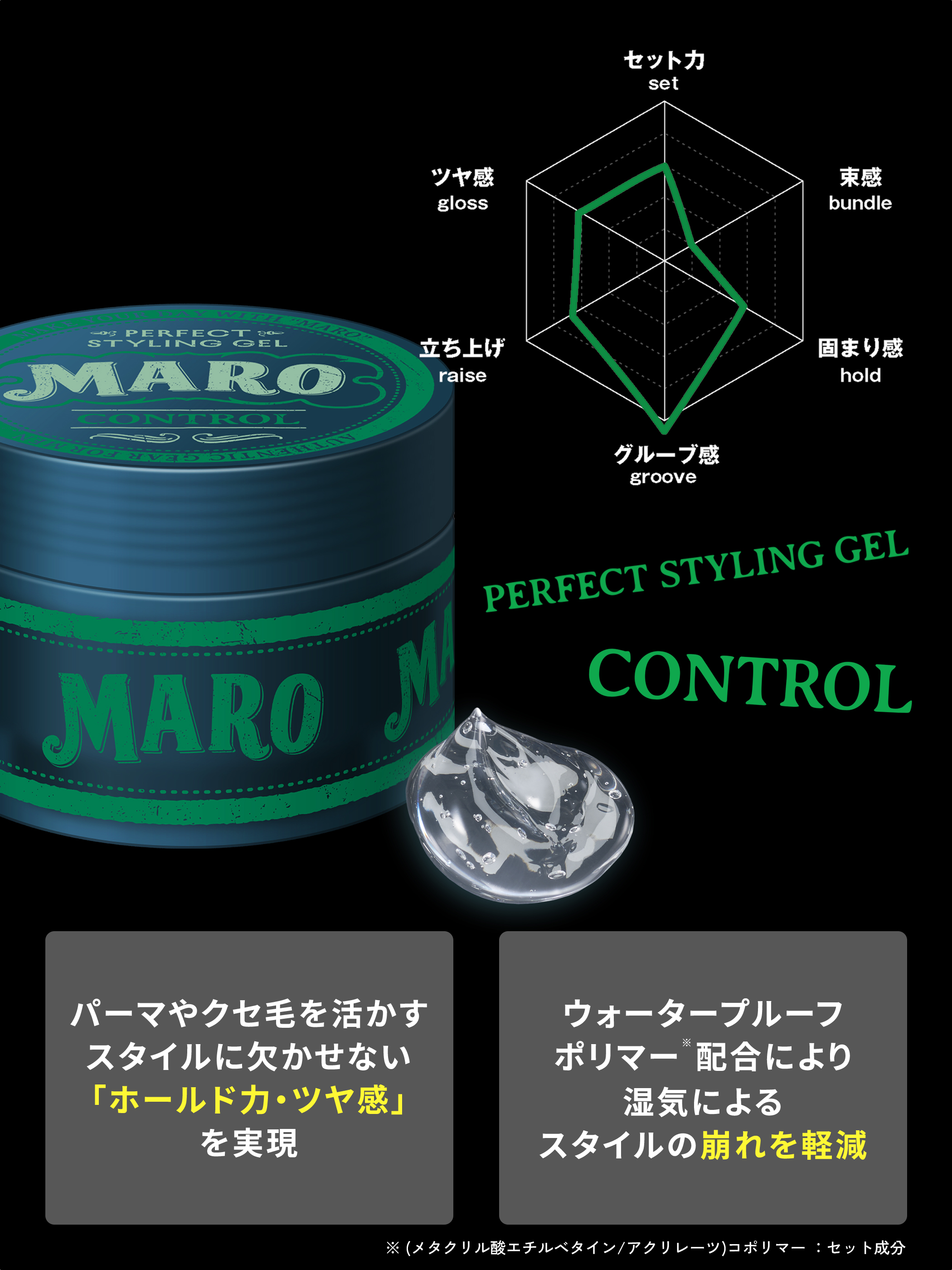MARO（マーロ） パーフェクトスタイリングジェル | スタイリング
