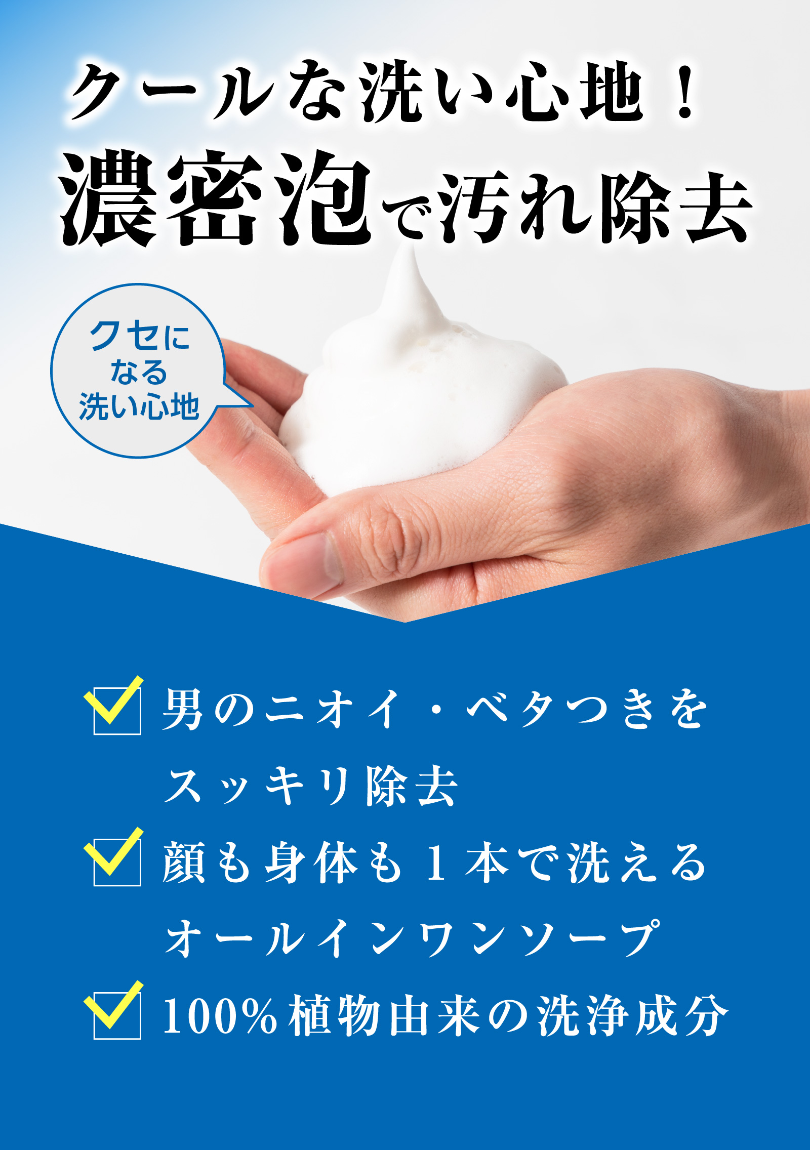 ネイチャーラボ楽天公式：MARO 全身用 ボディソープ クール 400ml・イメージ写真8