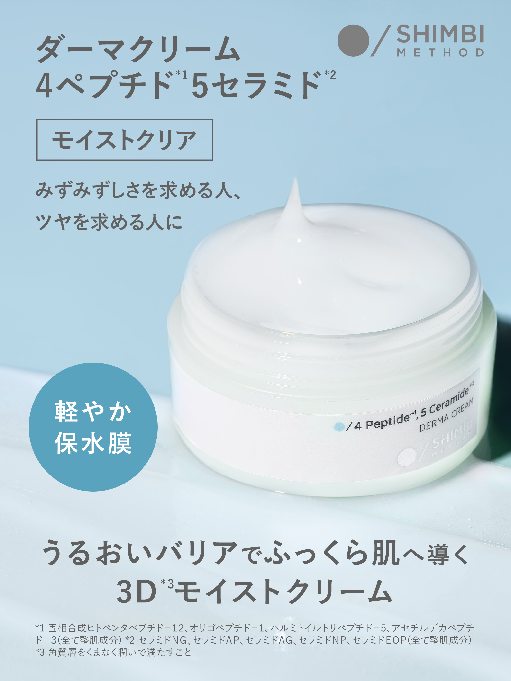 シンビ メソッド ダーマクリーム 4ペプチド5セラミド リッチモイスト