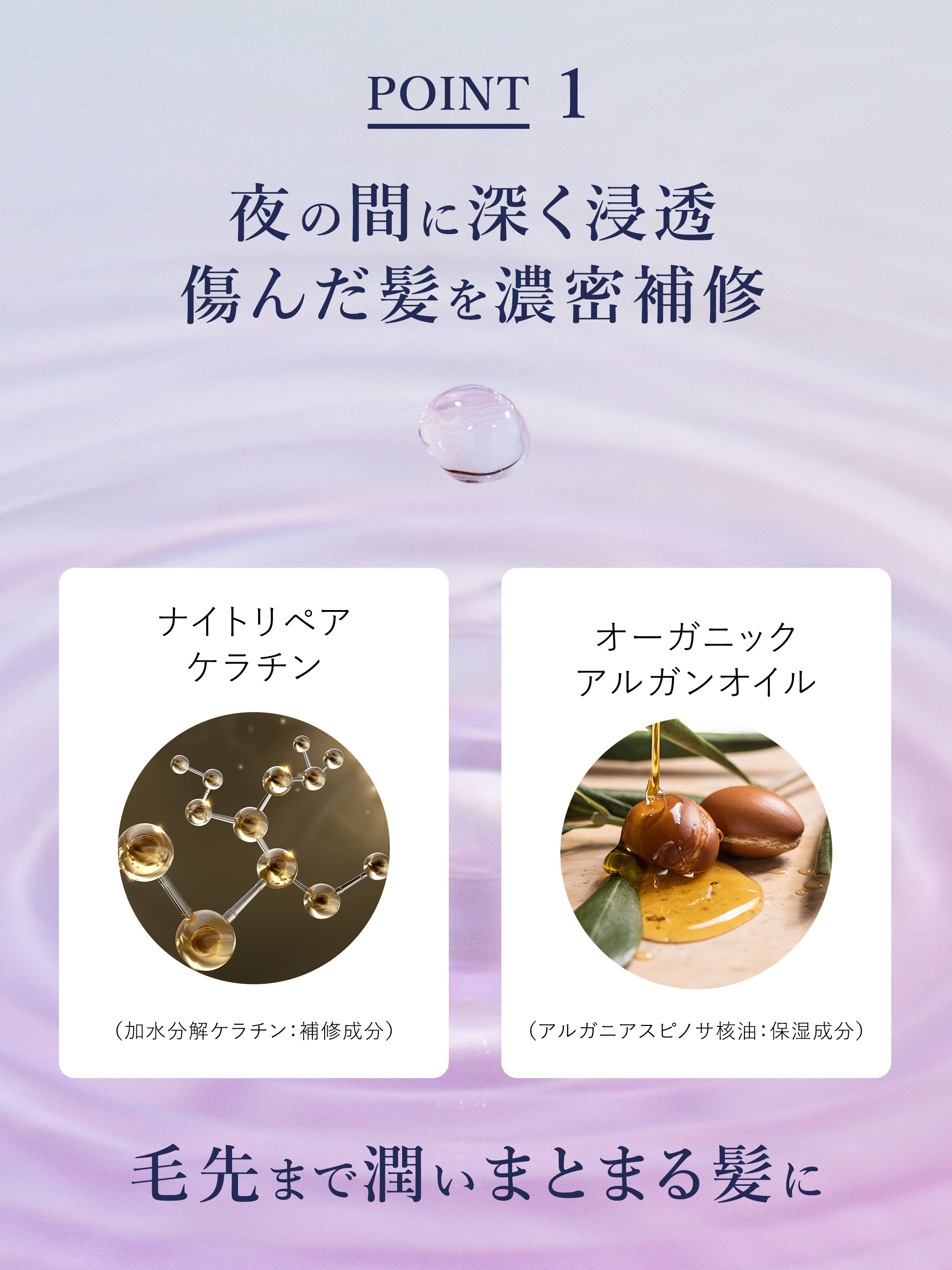 トリートメント ダイアン パーフェクトビューティ― エクストラナイトリペア トリートメント 450ml | ヘアケア トリートメント 女性 | モイストダイアン | 04