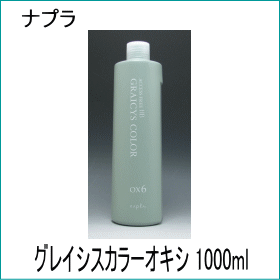 美容室用 ヘアカラー 白髪染 ナプラ アクセスフリー HB グレイシスカラー オキシ6 第2剤 ６％ 1000ml : 4540688160512 :  ナチュレア - 通販 - Yahoo!ショッピング