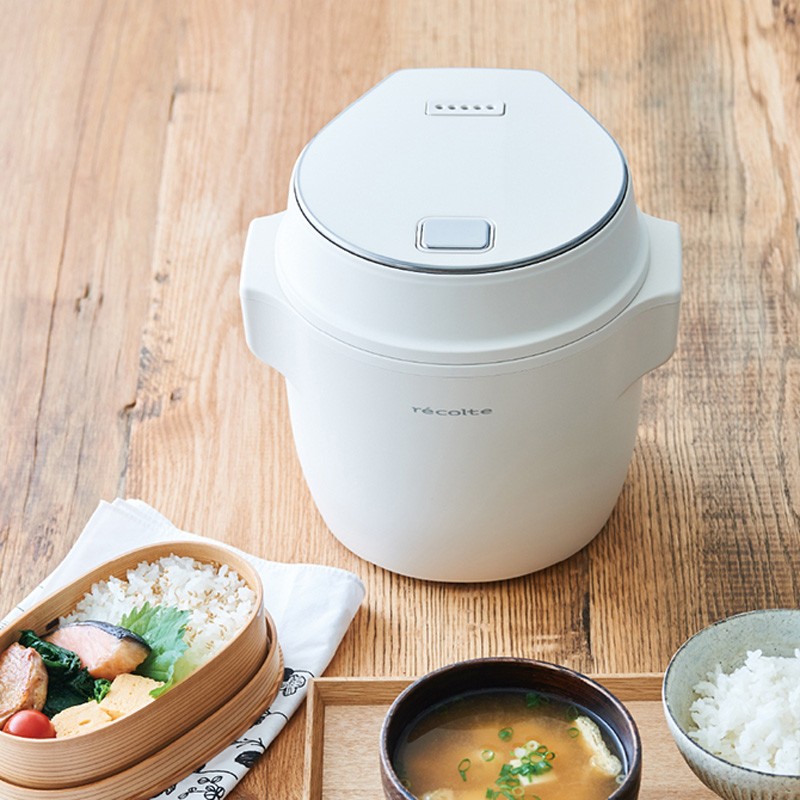 炊飯器 2.5合 小型 コンパクト レシピ付き recolte レコルト