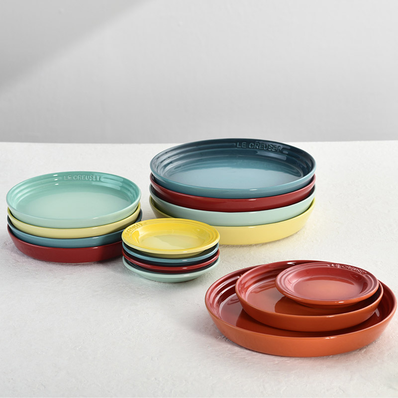 ルクルーゼ お皿 セット おしゃれ かわいい ミニ皿 豆皿 結婚祝い Le Creuset ル・クルーゼ ミニプレート 5枚入り レインボー :  mnr-0303 : natu&robe - 通販 - Yahoo!ショッピング