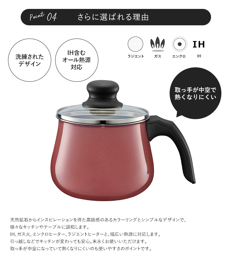 WMF ＦＵＳＩＯＮＴＥＣドイツ製片手鍋 ガラス蓋付き mnr-0465_5.jpg
