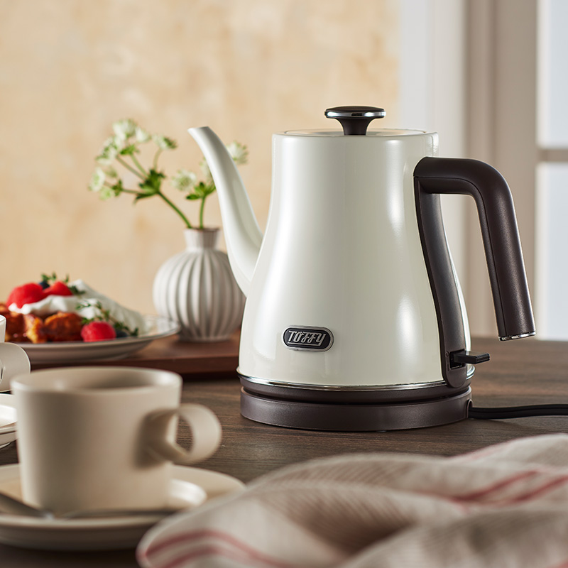 電気ケトル 温度計付き ペールアクア ミントグリーン Amazon | 【Toffy/トフィー】 温度計付き電気ケトル K-KT3