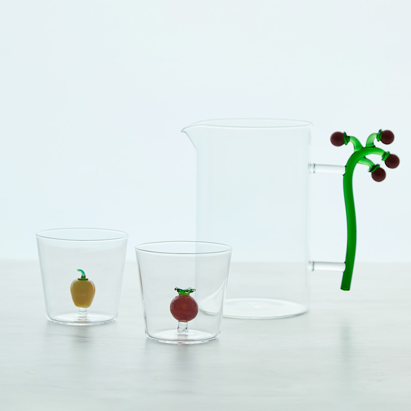 キッチン用品 ボトル オイル ハンドメイド ガラス食器 ICHENDORF