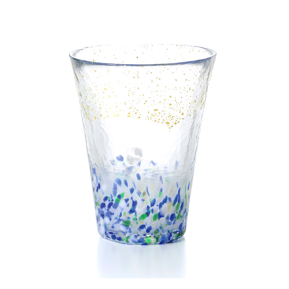 日本製 ビアグラス 津軽びいどろ 日本の空 色空グラス ビールグラス  ビール グラス コップ 泡 ガラス製｜naturobe｜02
