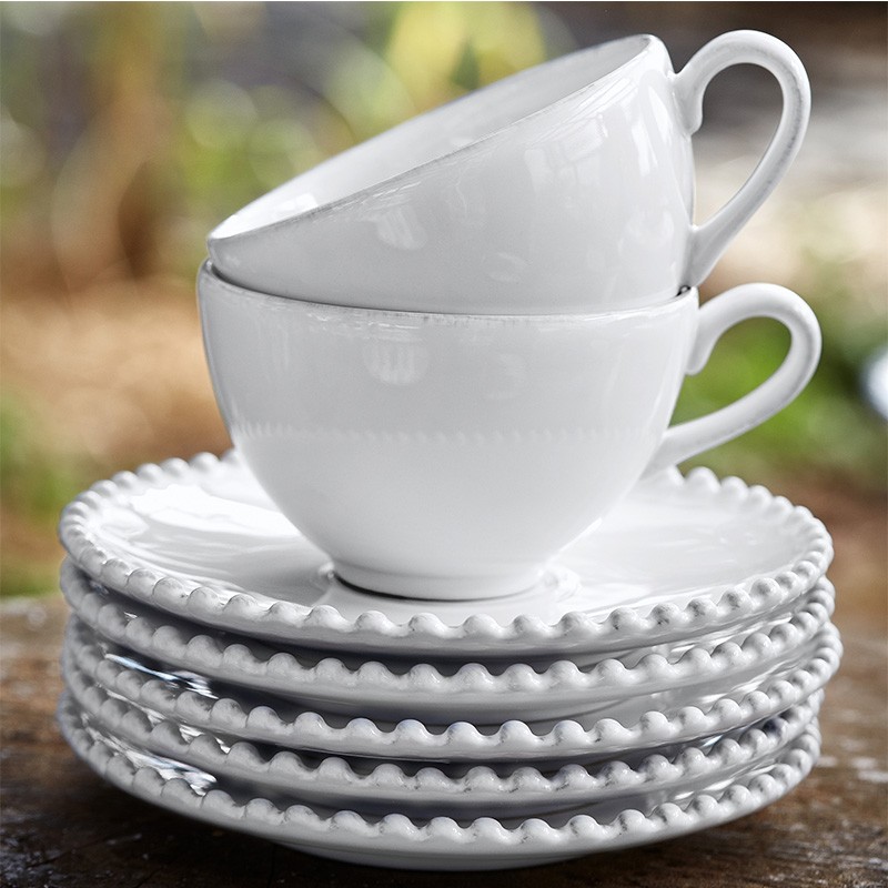 COSTA NOVA コスタノバ COSTA NOVA コスタノバ PEARL パールシリーズ ティーカップ＆ソーサー コスタ ノバ コスタ・ノバ 皿 食器 おしゃれ カップ＆ソーサー ティーカップ 食洗器対応 ギフト プレゼント 