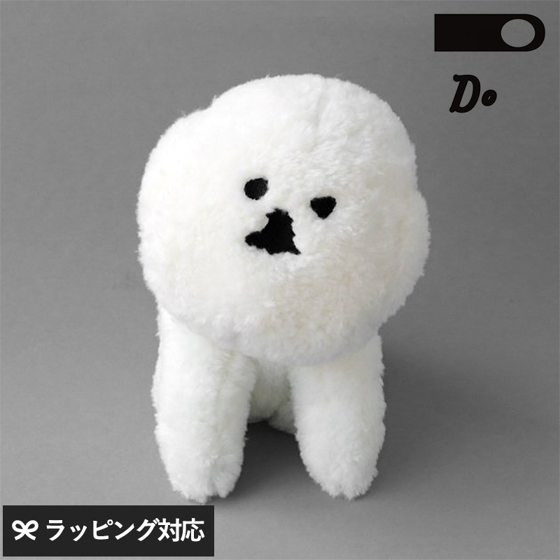 ぬいぐるみ かわいい ふわふわ 犬 肌触り 白 癒し CLASKA DO クラスカ
