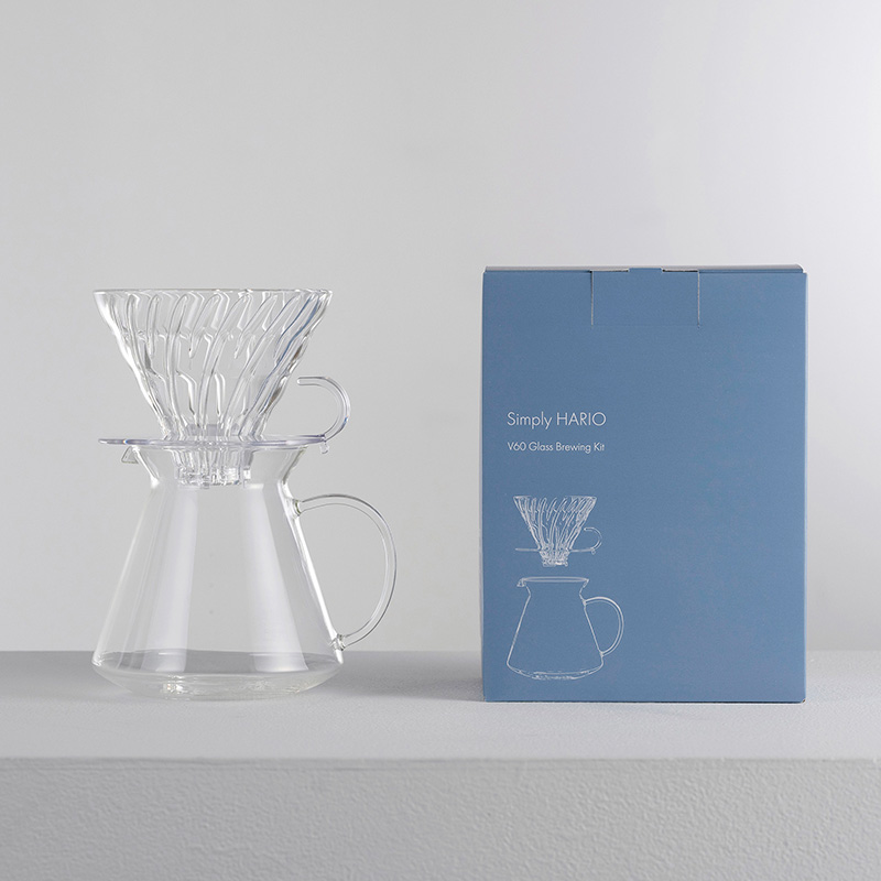 コーヒードリッパー 耐熱ガラス コーヒーサーバー おしゃれ 円錐型