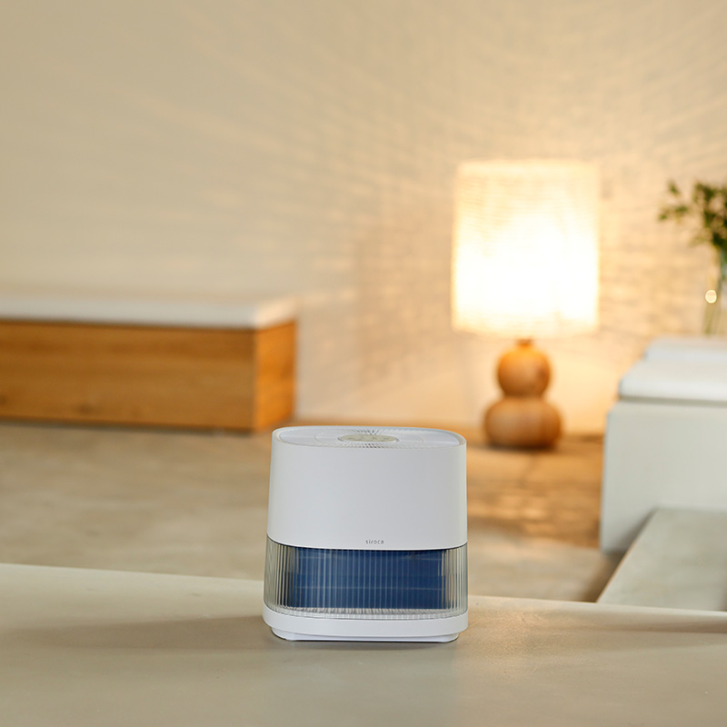 シロカ 加湿器 SD-E151（W） 大容量 静音 省エネ 多機能 タイマー 抗菌