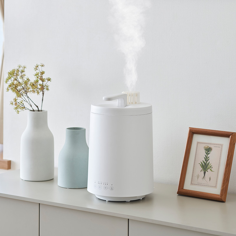 加湿器 スチーム式 おしゃれ 大容量 上部給水 安心 お手入れ DOSHISHA