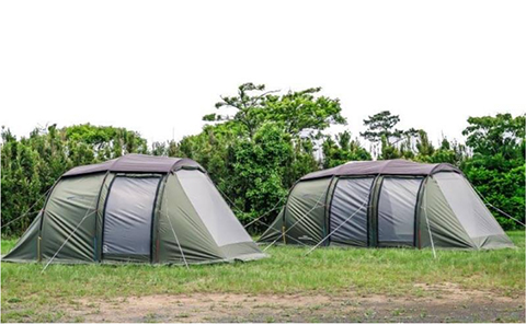 TENT FACTORY テント ブルーウィンド トンネル2ルームテント
