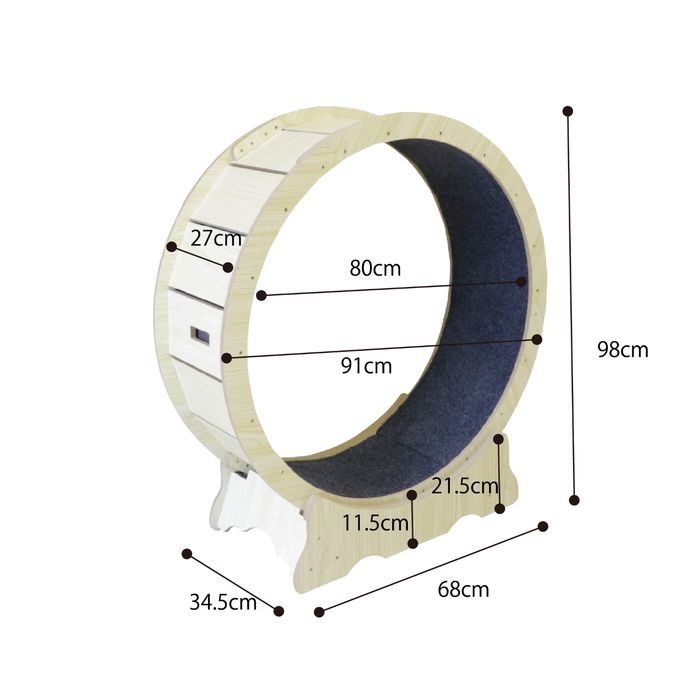 回し車 ペット運動不足解消ホイール 猫 犬 ルームランナー キャット