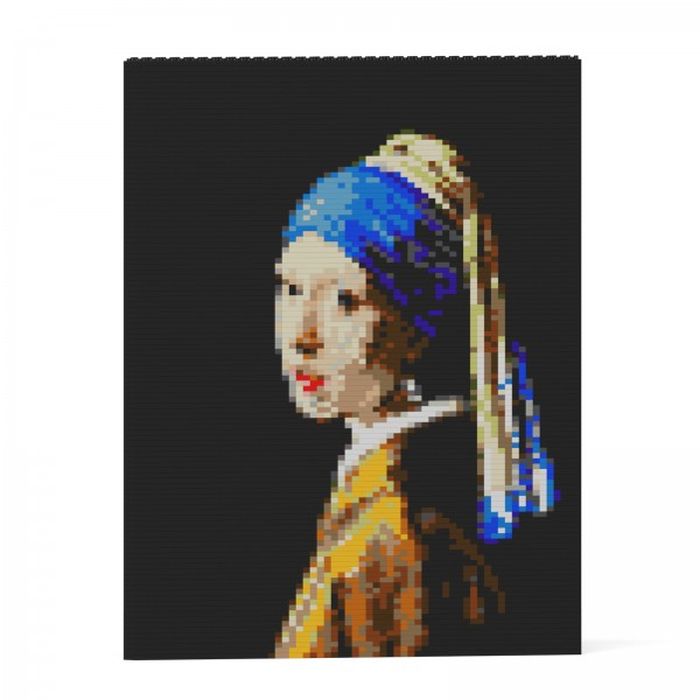 JEKCA ジェッカブロック パネル - 真珠の耳飾りの少女01S 立体パズル