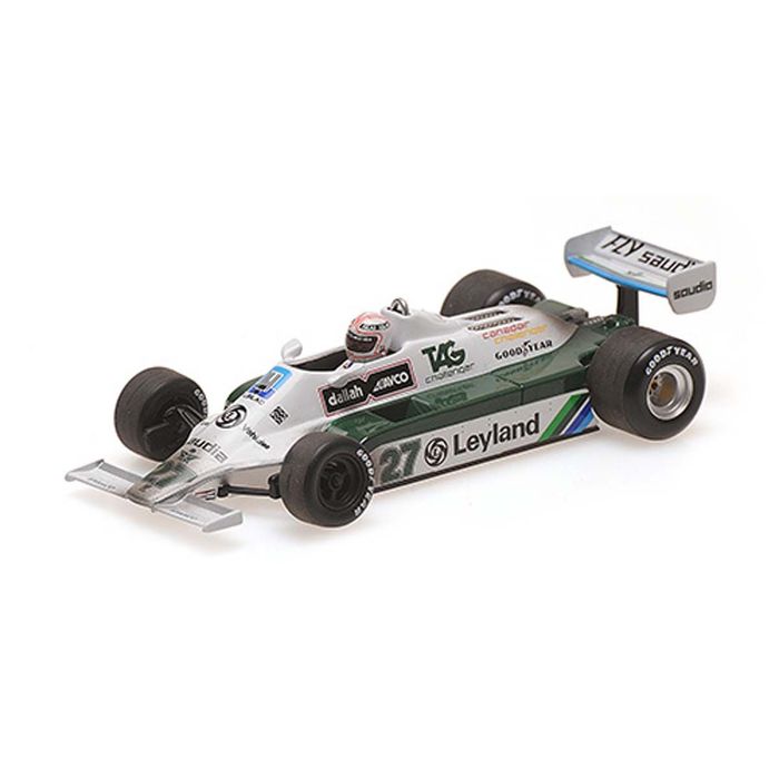 ミニカー MINICHAMPS 1/43 ウィリアムズ フォード FW 07B アラン・ジョーンズ 1980 ワールドチャンピオン ウェザリング仕様 (No.436806627) F1 レーシングカー