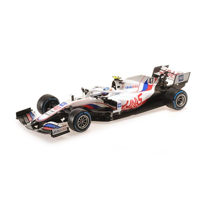 ミニカー MINICHAMPS 1/18 ウラルカリ ハース F1 チーム VF-21 ミック・シューマッハ ベルギーGP 2021 (No.110211347) F1 レース レーシングカー