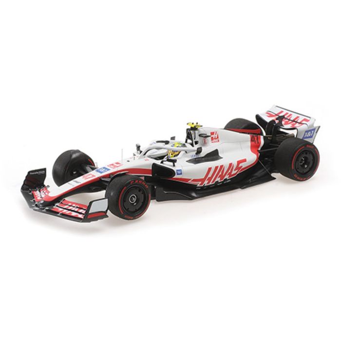 ミニカー MINICHAMPS 1/18 ハース F1 チーム VF-22 ミック・シューマッハ バーレーンGP 2022 (No.117220147) F1 レース レーシングカー｜naughty-minami
