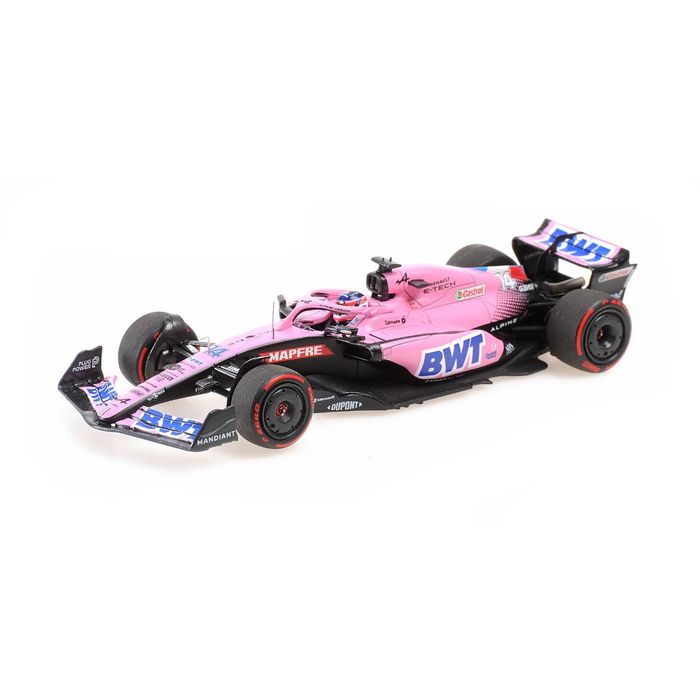 ミニカー MINICHAMPS 1/43 BWT アルピーヌ F1 チーム A522 フェルナンド・アロンソ バーレーンGP 2022 (No.417220114) F1 レース レーシングカー