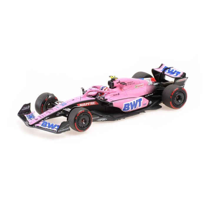 ミニカー MINICHAMPS 1/43 BWT アルピーヌ F1 チーム A522 エステバン・オコン バーレーンGP 2022 (No.417220131) F1 レース レーシングカー