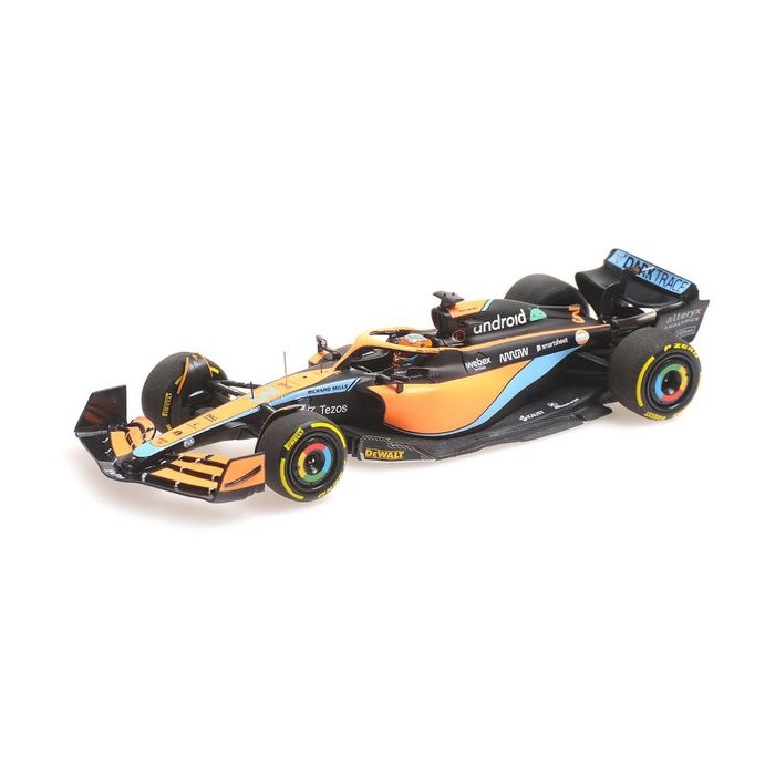 ミニカー MINICHAMPS 1/43 マクラーレン F1 チーム MCL36 ダニエル・リカルド バーレーンGP 2022 (No.537224303) F1 レース レーシングカー