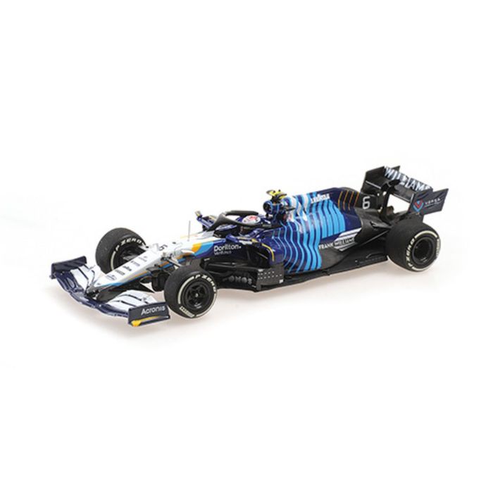 ミニカー MINICHAMPS 1/43 ウィリアムズ レーシング メルセデス FW43B ニコラス・ラティフィ サウジアラビアGP 2021 (No.417212206) F1 レース レーシングカー｜naughty-minami