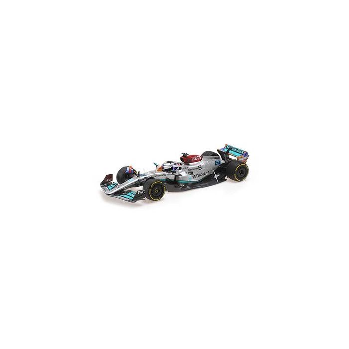 MINICHAMPS 1/18 メルセデス AMG ペトロナス フォーミュラ ワン チーム F1 W13 E パフォーマンス ジョージ・ラッセル マイアミGP 2022 No.110220563