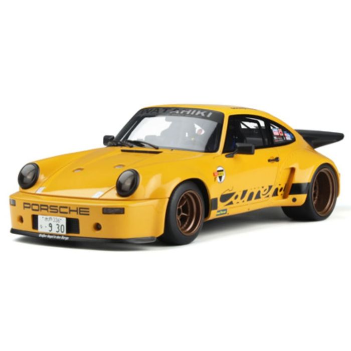 ミニカー GT SPIRIT 1/18 ポルシェ 911 RSR by Yamanouchi-san (イエロー) (No.GTS394) 自動車 車 カー