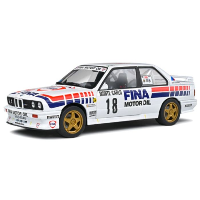 ミニカー SOLIDO 1/18 BMW E30 Gr.A モンテカルロ 1989 #18 (FINA) (No.S1801518) 自動車 車 カー