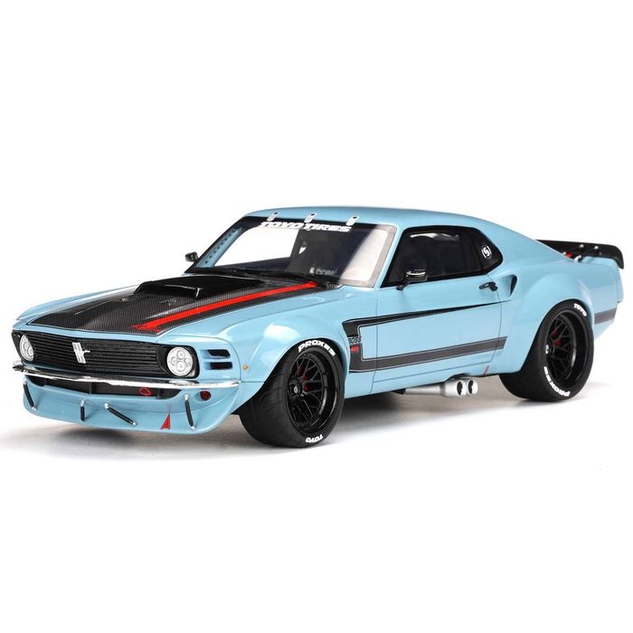 ミニカー GT SPIRIT 1/18 フォード マスタング 1970 by Ruffian Cars(ブルー) (No.GTS426) 自動車 車 カー