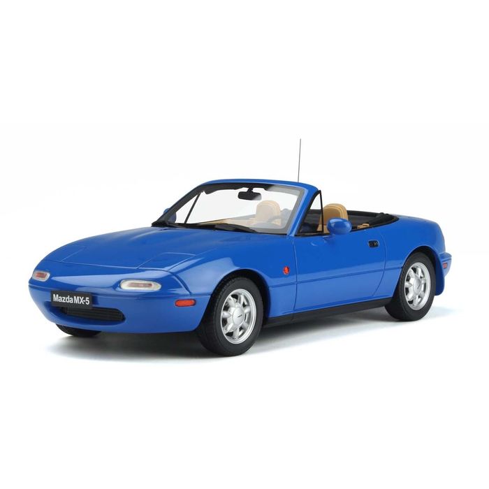 ミニカー OttO mobile 1/18 マツダ MX-5 1990 (ブルー)世界限定 1,500個 (No.OTM934) 自動車 車 カー