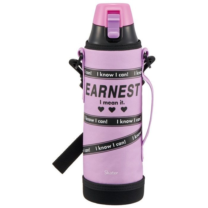 ダイレクトステンレスボトル POPロゴ(EARNEST) KSDC10S 水筒 ワンタッチ カバー付き 990ml 約 1L おしゃれ スケーター  skater :n027nn0194k863895-50510:ノーティーヤフー店 - 通販 - Yahoo!ショッピング