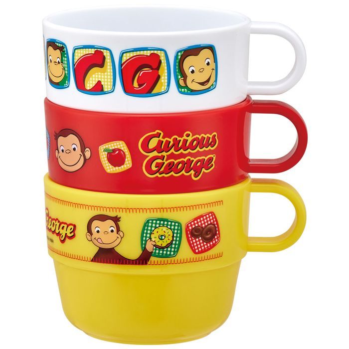 驚きの値段 おさるのジョージ プラスチックカップ キュリアスジョージ Curious George コップ カップ プラスチック タンブラー キャラクター 雑貨 宅配便配送のみ Discoversvg Com