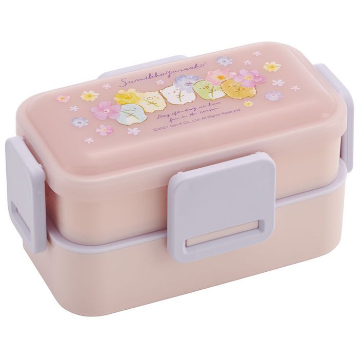 お弁当箱 抗菌2段ふわっと弁当箱 すみっコぐらし フラワー PFLW4AG 弁当 お弁当 おべんとうばこ べんとうばこ ランチボックス 二段 スケーター  skater :n027nn0108k721396-55840:ノーティーヤフー店 - 通販 - Yahoo!ショッピング