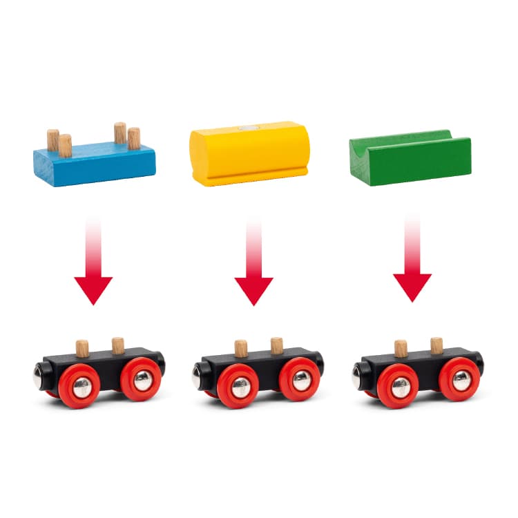 ブリオ BRIO 木のおもちゃ レール＆ロードデラックスセット 33052