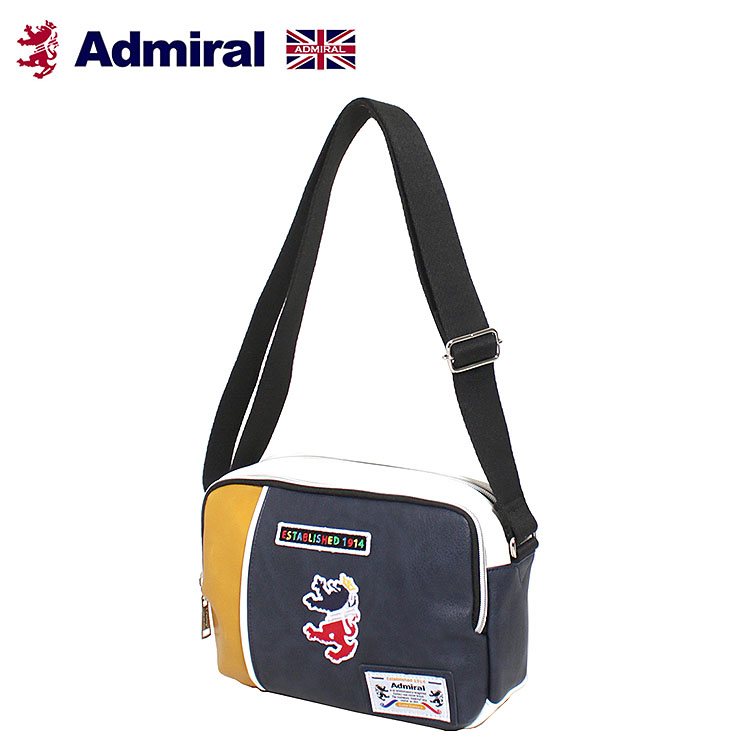 admiral ショルダーバッグ ネイビー ADBA-02 アドミラル | 