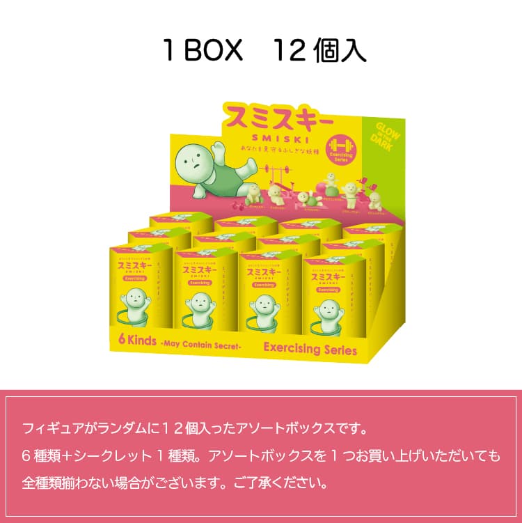 スミスキー エクササイズシリーズ 12個入り SMI664261assortの画像