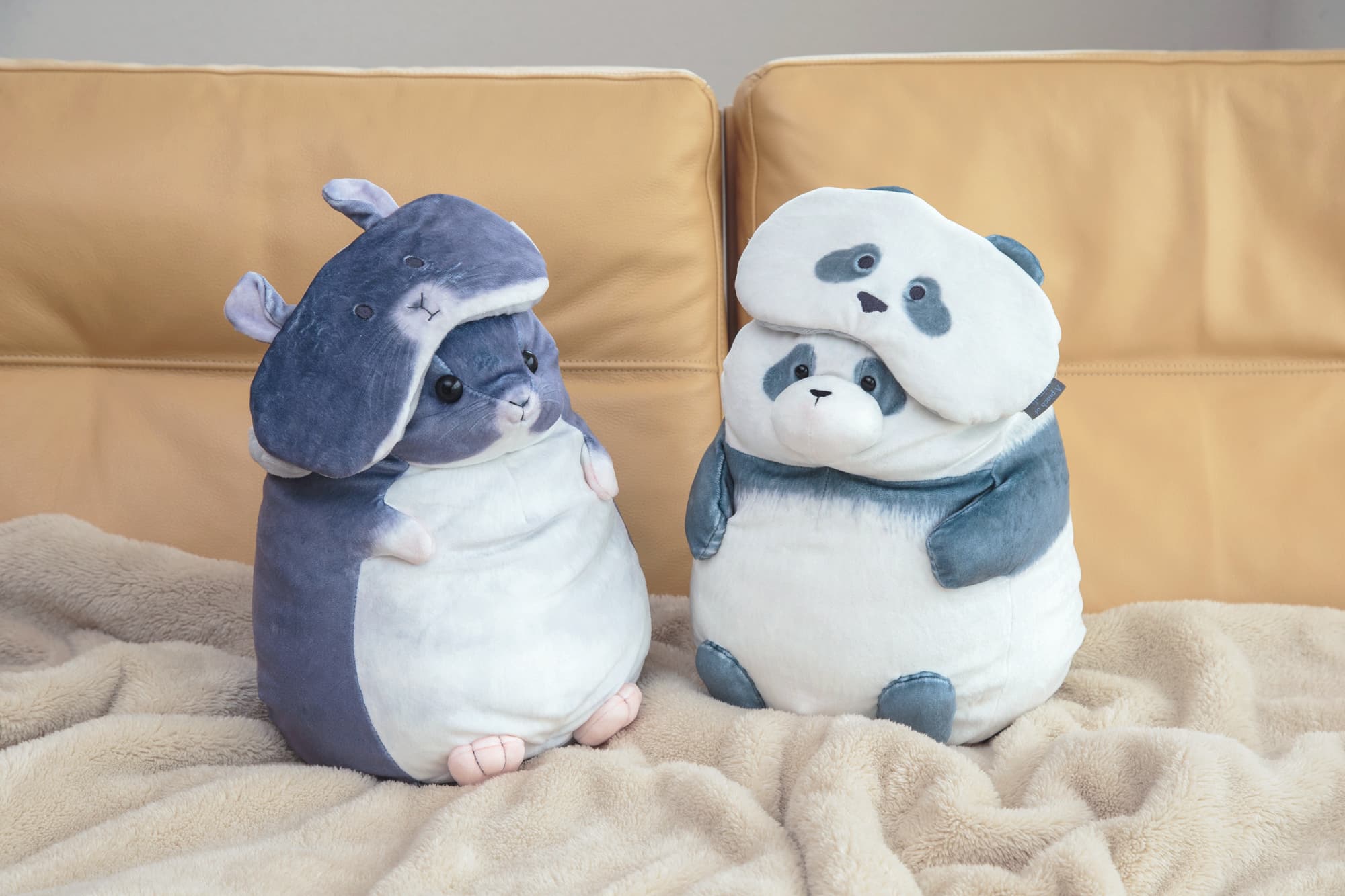 つまんでアニマルズ ぬいぐるみウォーマーM 2024 ハリネズミ