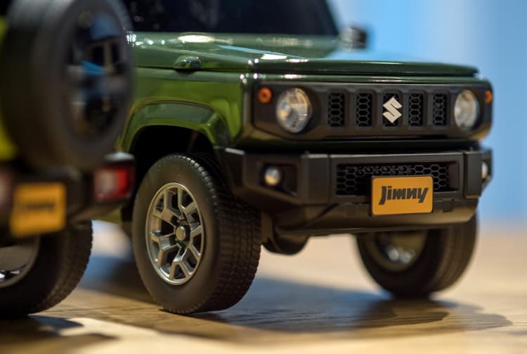 ウェットティッシュケース スズキ ジムニー ジャングルグリーン
